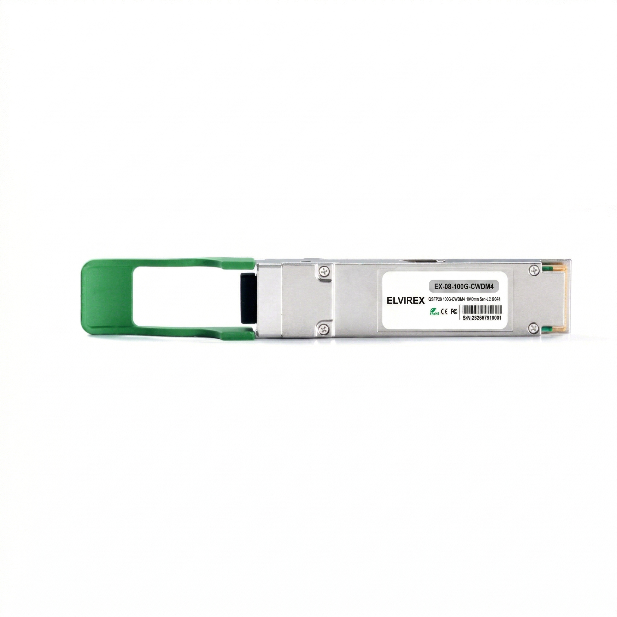 100G QSFP28 1310nm CWDM4 2km Dual LC