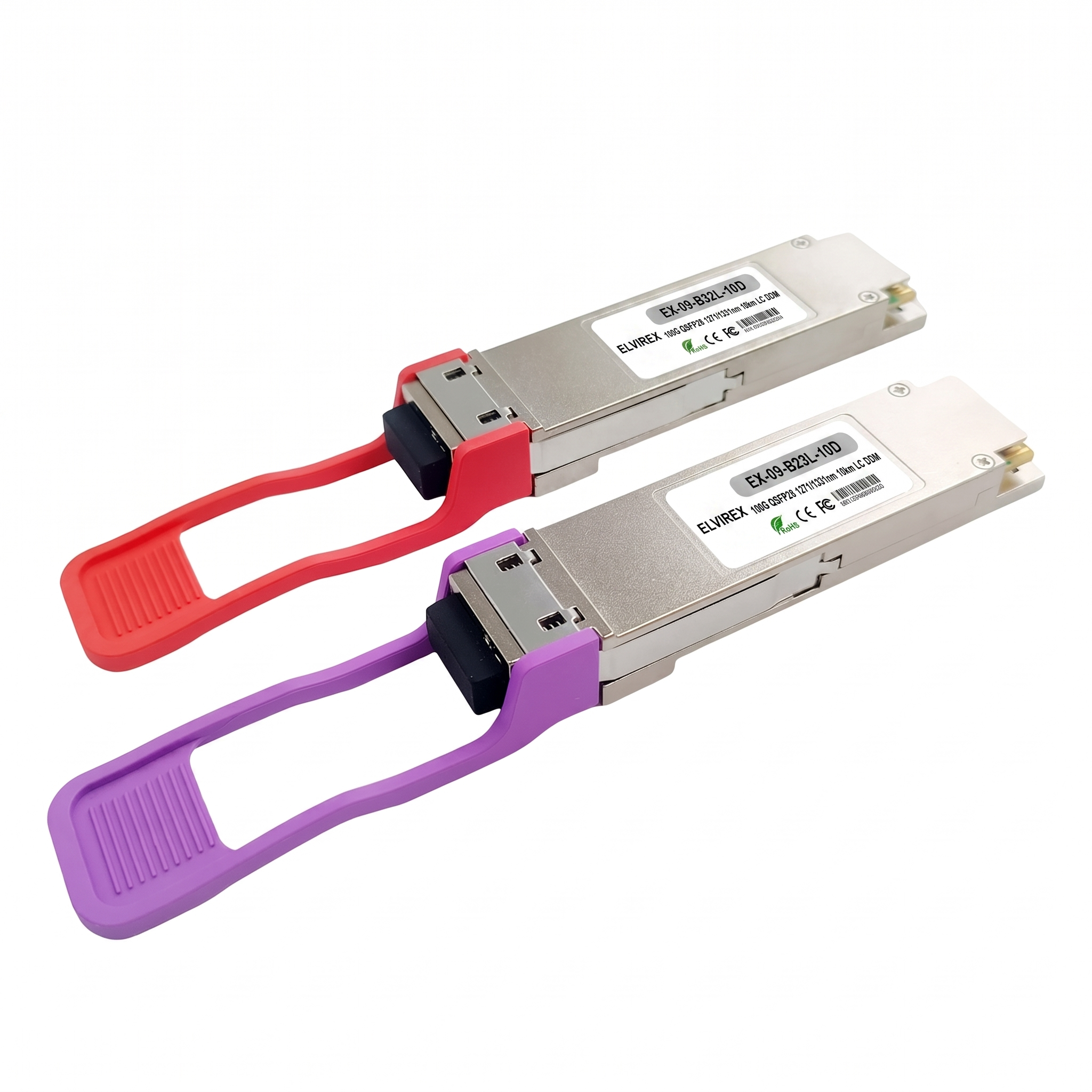 100G QSFP28 BiDi Tx1271nm/Rx1331nm 10km LC